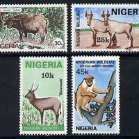 Nigeria 1984 Nigerian Wildlife set of 4 unmounted mint, SG 469-72*