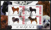 Burundi 2010 Dogs #1 perf sheetlet containing 4 values fine cto used