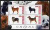 Burundi 2010 Dogs #1 perf sheetlet containing 4 values unmounted mint
