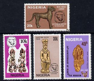 Nigeria 1982 National Museum set of 4 unmounted mint, SG 442-45*