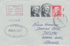 USA used in Las Palmas,1968 Paquebot cover to England carried on SS Arcadia with various paquebot and ships cachets