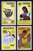 Nigeria 1986 UN's Children's Fund set of 4 unmounted mint, SG 533-36