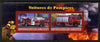 Djibouti 2010 Fire Engines #1 perf sheetlet containing 2 values unmounted mint