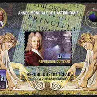 Chad 2010 Halley's Comet perf souvenir sheet unmounted mint. Note this item is privately produced and is offered purely on its thematic appeal