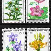 South Korea 1994 Flowers - 5th series perf set of 4 unmounted mint SG 2133-6