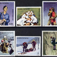 Rumania 1989 Life-Saving Services set of 8 unmounted mint, Mi 4530-37