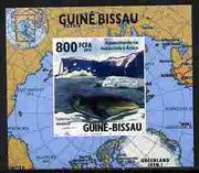 Guinea - Bissau 2010 Global Warming #3 - Weddell Seal individual imperf deluxe sheet unmounted mint. Note this item is privately produced and is offered purely on its thematic appeal
