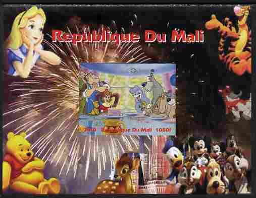 Mali 2010 Disney Characters with Olympic Rings #3 imperf s/sheet unmounted mint. Note this item is privately produced and is offered purely on its thematic appeal