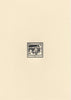 Palestine 1927 50m Sea of Galilee a negative print in black onyellowish card believed to be a post-contemporary print pulled from an original transfer die and probably produced by the printers Harrison & Company in the normal cour……Details Below