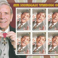 Grenada 2017 Sir Norman Wisdom OBE perf sheetlet containing 6 values unmounted mint