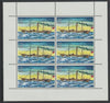 St Kilda 1971 Ships 2s6d The Vulcan,complete perf sheetlet of 6 unmounted mint