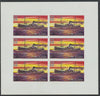 St Kilda 1971 Ships 5d The Lady Ambrosine,complete imperf sheetlet of 6 unmounted mint