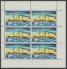 St Kilda 1971 Ships 15p on 2s6d The Vulcan,complete perf sheetlet of 6 unmounted mint