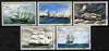 Sealand 1970 Paintings of ships perf set of 5 fine cto used