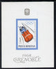 Rumania 1967 Grenoble Winter Olympics m/sheet (Bobsleigh) unmounted mint, SG MS3502, Mi BL 64