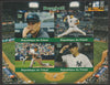 Chad 2018 Baseball imperf sheetlet containing 4 values unmounted mint. Note this item is privately produced and is offered purely on its thematic appeal, it has no postal validity