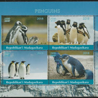 Madagascar 2018 Penguins perf sheetlet containing 4 values unmounted mint. Note this item is privately produced and is offered purely on its thematic appeal.