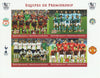 Madagascar 2018 Premier League Football Teams #2 imperf sheetlet containing 4 values unmounted mint. Note this item is privately produced and is offered purely on its thematic appeal.
