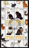 Chad 2010 Cats #1 perf sheetlet containing 4 values fine cto used