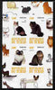 Chad 2010 Cats #1 imperf sheetlet containing 4 values unmounted mint