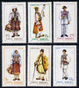 Rumania 1969 Provincial Costums #1 set of 6 unmounted mint, SG 3610-15, Mi 2732-37*