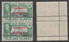 Falkland Islands Dependencies - South Orkneys 1944 KG6 1/2d black & green jnmounted mint vertical pair with perforations doubled (stamps are quartered). Note: the stamps are genuine but the additional perfs are a slightly differen……Details Below
