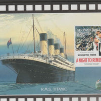 Turkmenistan 1997 Titanic - A Night to Remember perf souvenir sheet containing 1 value unmounted mint. Note this item is privately produced and is offered purely on its thematic appeal