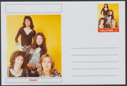 Palatine (Fantasy) Personalities - Queen (pop group) postal stationery card unused and fine