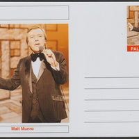 Palatine (Fantasy) Personalities - Matt Munro postal stationery card unused and fine