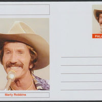 Palatine (Fantasy) Personalities - Marty Robbins postal stationery card unused and fine