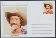 Palatine (Fantasy) Personalities - Marty Robbins postal stationery card unused and fine