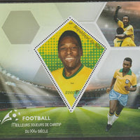 Mali 2019 Football Champions #1 perf deluxe sheet containing one diamond shaped value unmounted mint