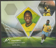 Mali 2019 Football Champions #1 perf deluxe sheet containing one diamond shaped value unmounted mint