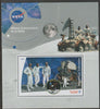 Gabon 2018 NASA 60th Anniversary perf m/sheet containing one value unmounted mint