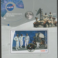 Gabon 2018 NASA 60th Anniversary perf m/sheet containing one value unmounted mint