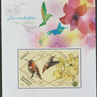 Gabon 2018 Hummingbirds perf m/sheet containing one value unmounted mint