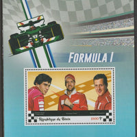 Benin 2019 Formula 1 perf m/sheet containing one value unmounted mint