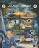 Gabon 2017 Space Exploration - 50 Years #8 perf sheet containing four values unmounted mint