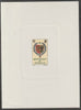 Senegal 1966 Arms 30f epreuve de luxe sheet on sunken card in issued colours, as SG 333 unmounted mint