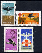Rumania 1968 Rumanian Aviation set of 4 unmounted mint, SG 3539-42, Mi 2662-65*