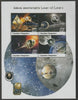 Madagascar 2019 Space - Luna Probes perf sheet containing four values unmounted mint