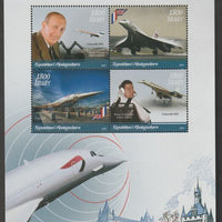 Madagascar 2019 Concorde - 50th Anniversary perf sheet containing four values unmounted mint