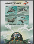 Madagascar 2019 Chase Planes perf sheet containing four values unmounted mint