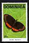 Dominica 1995 Red Rim Butterfly 10c unmounted mint SG 1482