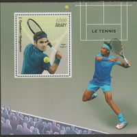 Madagascar 2019 Roger Federer perf m/sheet containing one value unmounted mint
