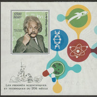 Madagascar 2019 Albert Einstein perf m/sheet containing one value unmounted mint