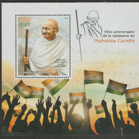 Madagascar 2019 Mahatma Gandhi perf m/sheet containing one value unmounted mint