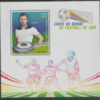 Madagascar 2018 World Cup Football #11 perf sheet containing one value unmounted mint