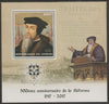 Congo 2017 The Reformation #1 perf sheet containing one value unmounted mint