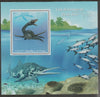 Congo 2018 Marine Dinosaurs #1 perf sheet containing one value unmounted mint